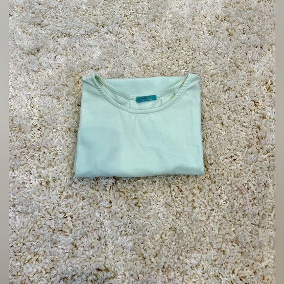 Kookai Light Green Tee - Picture 2 of 2